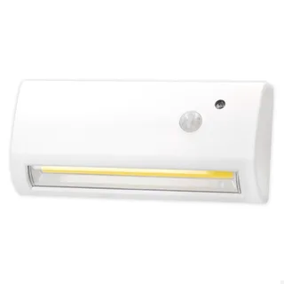 Aktive Außenleuchte LED 14,5x6,5x3,5 cm Batteriebetrieben wasserfest