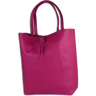 toscanto Shopper, Schultertasche Leder pink OTT112SP - Rosa