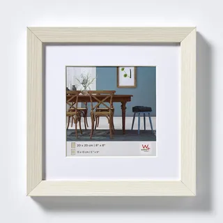 walther design Fiorito Holzrahmen EF330W weiß 30x30 cm 2er Set