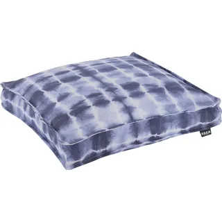 H.O.C.K. Badu Batik Midnight Outdoor 40 x 40 cm Blau
