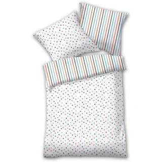 Dyckhoff Bettwäsche »4014« 2 Stk., tlg. Mako-Satin, 100 % Baumwolle, pflegeleicht, grafisch, bunt