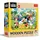 Trefl Holzpuzzle Mickey Freunde 24 Elemente Wooden Dekoratives Muster auf der Rückseite für Kinder ab 3