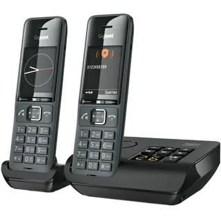 Gigaset Comfort 520A Duo - 2 Mobilteil Schnurlos DECT-Telefon Anrufbeantworter