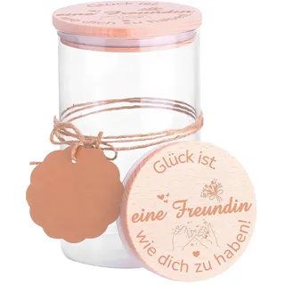 PIujsym Keksglas Mit Deckel Kleine Geschenke Für Frauen, Schöne Bonboniere Und Keksdose Glas Geburtstagsgeschenk Für Frauen, Bonbonglas Für Den Täglichen Gebrauch Oder Als Geschenk