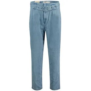 Salsa Jeans Baggy Paper Bag Crop Hosen - Medium Light - S - 28
