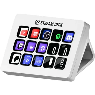 Elgato Stream Deck MK.2 Weiß Studio-Controller, 15 Tasten