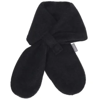 Sterntaler Schal aus Microfleece, gefüttert, mit Klettverschluss, zum Durchziehen - unisex Accessoires für Babys & Kleinkinder - warm, bequem und praktisch - anthrazit melange, Gr. 80cm