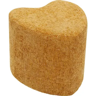 Kare Hocker Textil 34 x 36 x 36 cm Gelb