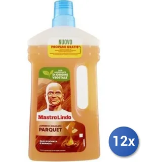 12x Bundle Mastro lindo Fußböden 930 Ml. Oberflächen Zart Holz Made IN Italy