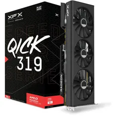 Bild von XFX Speedster QICK 319 Radeon RX 7700 XT Black Edition, 12GB GDDR6, HDMI, 3x DP (RX-77TQICKB9)