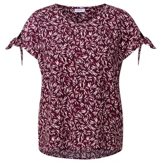 Cecil Gemustertes Blusenshirt Rot L