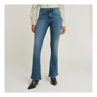 G-Star für Damen. D21290-D987-H280 Jeans 3301 Schlaghose blau (28/34), Lässig, Denim, Nachhaltig, Recycelte Baumwolle
