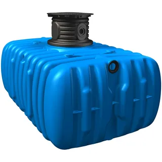 4rain Flat M Flachtank 3000 l blau