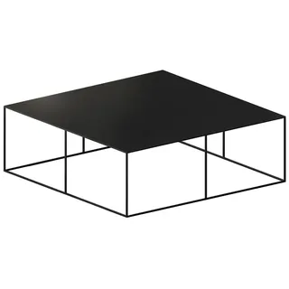 Couchtisch Slim Irony Low Table Zeus gelb, Designer Maurizio Peregalli, 34x100x100 cm