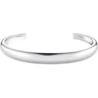 Armreif THOMAS SABO "Bold Elegance" Gr. 17, silber (silberfarben), Armbänder, Damen, 17, Silber 925 (recycelt), Armreif