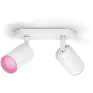 Philips Hue White and Colour Ambiance Fugato 2-flg. weiß