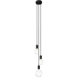 Creative Cables 3 Drops No Bulb Hängelampe - Black - One Size