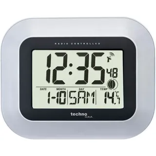 Technoline WS 8005 silber/schwarz