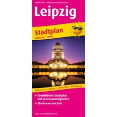 Leipzig. Stadtplan 1:16 000