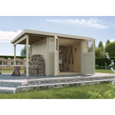 Bild Gartenhaus 321 3,69 x 2,50 m natur