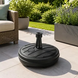 Sonnenschirm-Ständer 13L Anthrazit Ø43cm Höhe 13cm - Grau