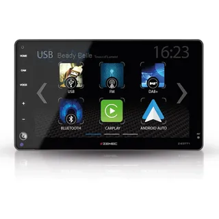 Zenec Z-E3771 1-DIN Multimediasystem mit 9" Touchscreen, Wireless Android Auto/Apple CarPlay, DAB+, USB
