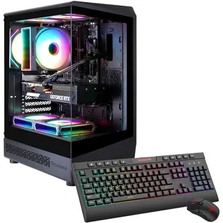 GAMEMAX Gaming-PC »VISTA COC AB 7480 AMD Ryzen 5 9600X RTX 5060Ti 32GB DDR5 1TB SSD« Windows 11, DDR5 RAM, schwarz