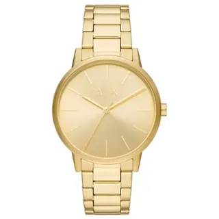 Armani Exchange Ax7144 42mm 5atm Quartz Analogical Uhr - Gold / Gold / Mineral - One Size