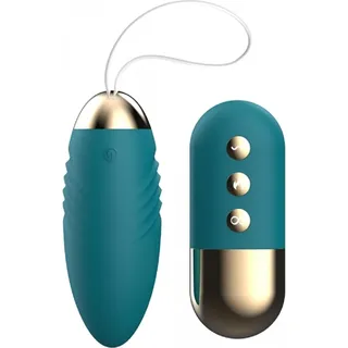Ferngesteuertes vibrierendes Egg Green Burst - Grün