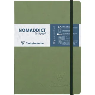 Clairefontaine Notizbuch AgeBag My Essentials A5 kariert Grün