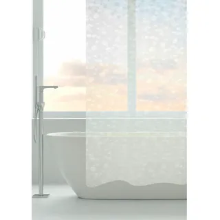 Grund Duschvorhang , Transparent , Kunststoff , Tropfen , 180x200 cm , Oeko-Tex® Standard 100, Made in Europe , Heimtextilien, Badtextilien, Duschvorhänge
