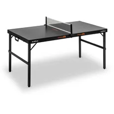 Bild von Midsize FA - klappbare Tischtennisplatte inkl. Tischtennisnetz im modernen Design, kompaktes Tragen mit Tragegriff, angenehme 12kg Gewicht