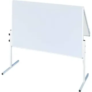 Franken Mobiles Whiteboard 120,0 x 150,0 cm Silber/Weiß