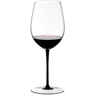RIEDEL Sommeliers Black Tie Bordeaux Grand Cru Weinglas,Einzelpackung, Kristallglas,handgefertigt