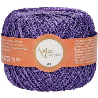 Anchor Artiste Metallic 4716400-00310 lila Effektgarn