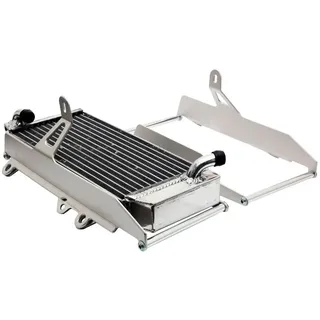 Crosspro Aluminium Ktm Exc-f/sx-f 05-07 Kühlergrillschutz - Ice Polish - One Size