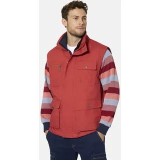 Funktionsweste BABISTA "Outdoorweste BELLARIVO", Herren, Gr. 52, rot, Obermaterial: 70% Baumwolle CO. 30% Polyamid ECONYL PA ECONYL., Westen Funktionsweste