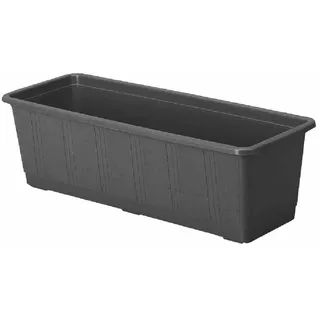 Bewässerungskasten Aqua 60cm anthrazit Pflanzkasten Blumenkasten Blumen Pflanzen