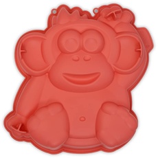 CÉCOA Affenkuchenform aus 27 cm / 100 % hochwertigem Silikon, antihaftbeschichtet, garantiert ohne BPA/perfektes Kochen, einfaches Herauslösen