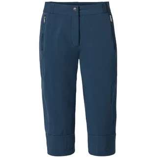 Vaude Farley Stretch Capri III Hosen Dunkelblau 40