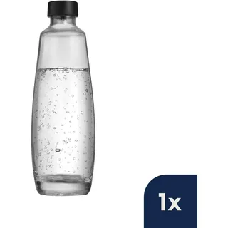 Sodastream Duo 1 l Glaskaraffe schwarz