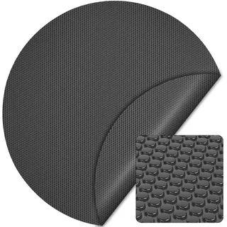 Wiltec Pool Solarfolie schwarz Ø 5 m