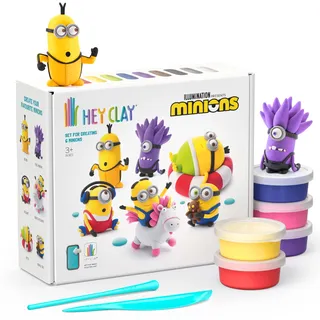 Hey Clay 15 Dosen lufttrocknende Knete Bastelset