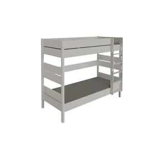 Paidi Etagenbett TIAGO 120 x 200 cm Buche massiv grau kieselgrau