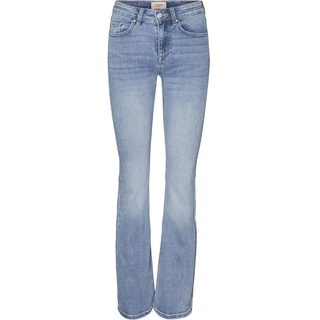 Vero Moda Flash Flared Petite Jeans - Light Blue Denim - XS - 28
