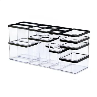 Rotho LOFT 24-teiliges Set transparent 0,5 l