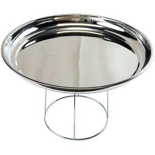 Fackelmann 31139 Lasagneschaufel, Pizzaschaufel, Schlitzwender, Lasagnewender, Küchenhelfer, Edelstahl, Holz, 29 x 8,8 x 5 cm