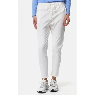 Rayshyne Sportliche Damen Outdoor Schlupfhose Freizeithose mit Taschen Weiß Gr. M - 38 PM12 - Weiß
