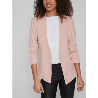 VILA Damen Viher New 3/4 Blazer/Su-noos Blazer, - Pink,Rosa - 42