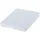 Spannbettlaken Baumwolle-Elasthan 200 x 220 - 180 x 200 cm weiß